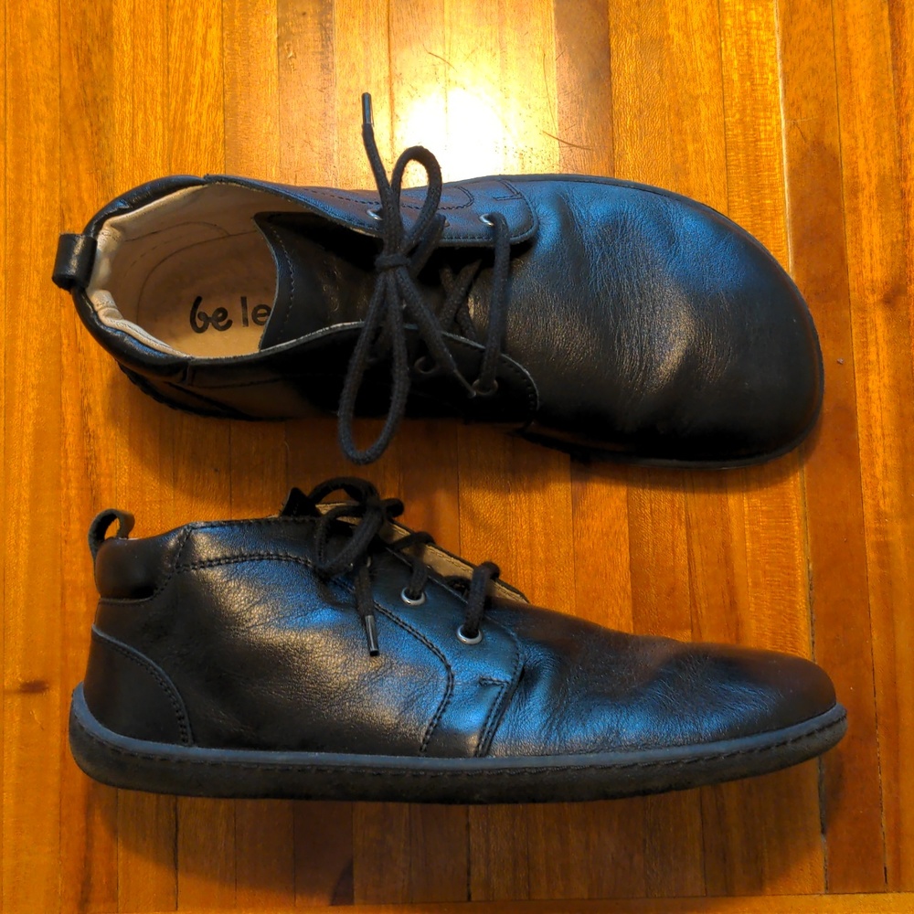 Belenka size 41 black leather ankle boot